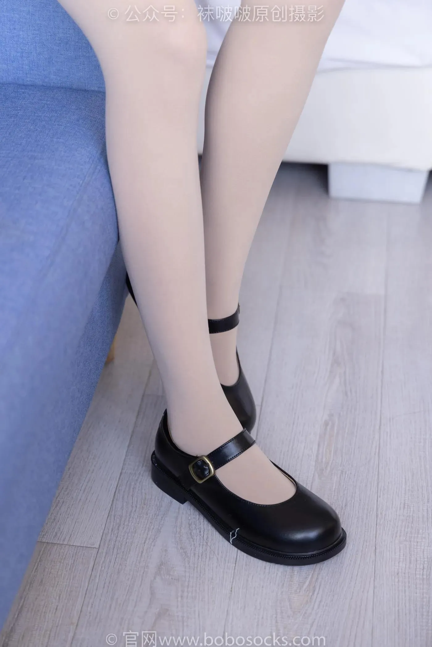 [BoBoSocks袜啵啵]NO.169 小甜豆-黑皮鞋、厚黑丝、厚肉丝 [145P]插图6